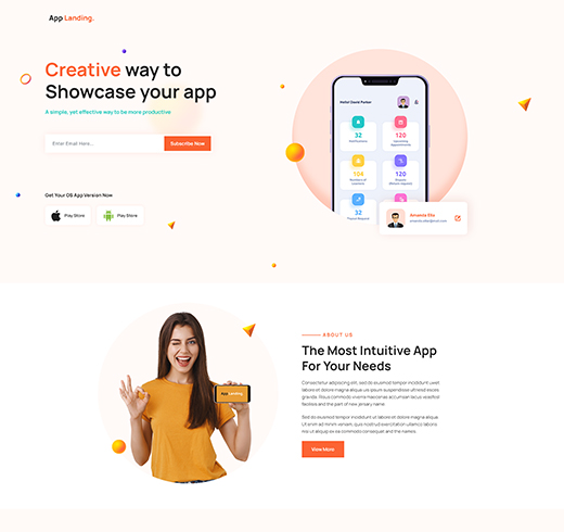 Landing Page