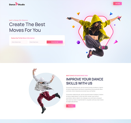 Landing Page