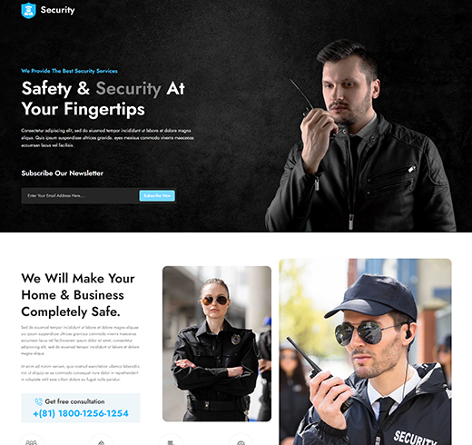 Landing Page
