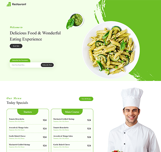 Landing Page