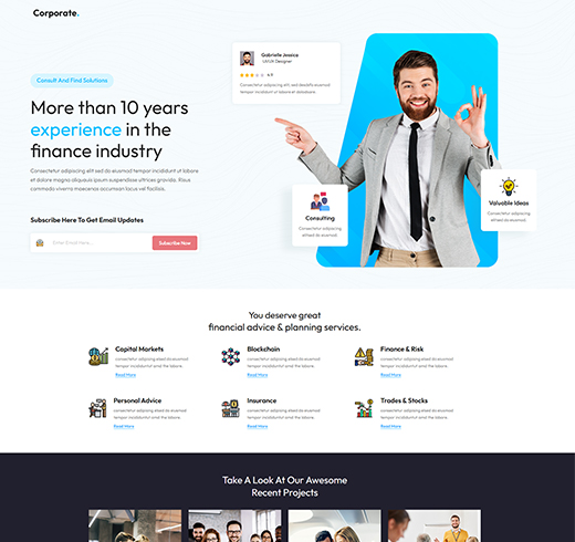 Landing Page