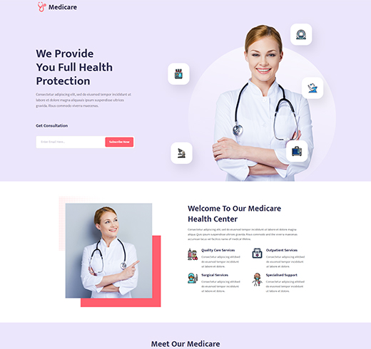 Landing Page