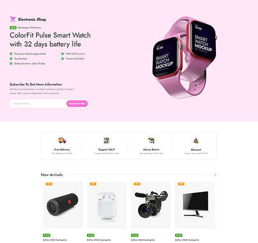 Landing Page
