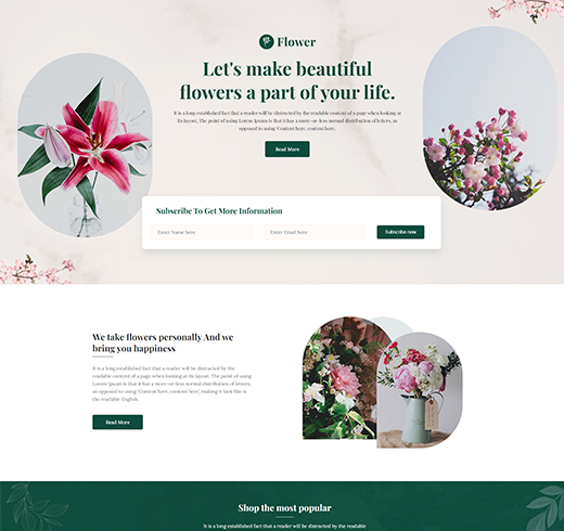 Landing Page