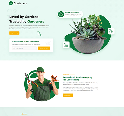 Landing Page