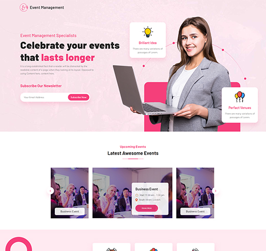 Landing Page