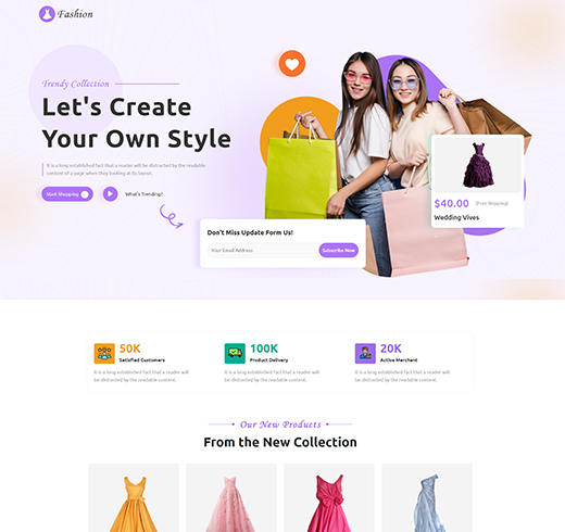 Landing Page