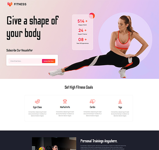 Landing Page