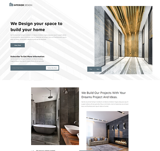 Landing Page