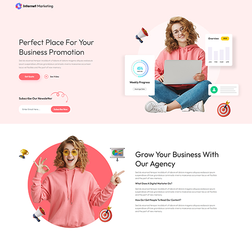 Landing Page