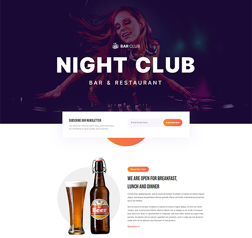 Landing Page