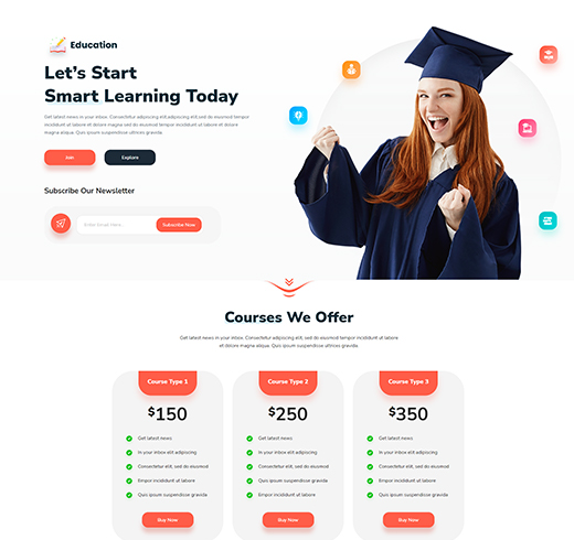 Landing Page