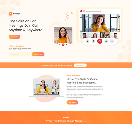 Landing Page