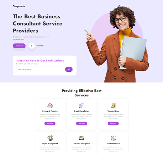Landing Page
