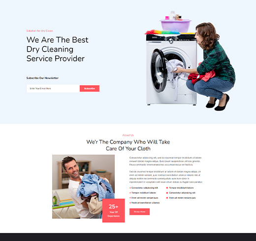 Landing Page