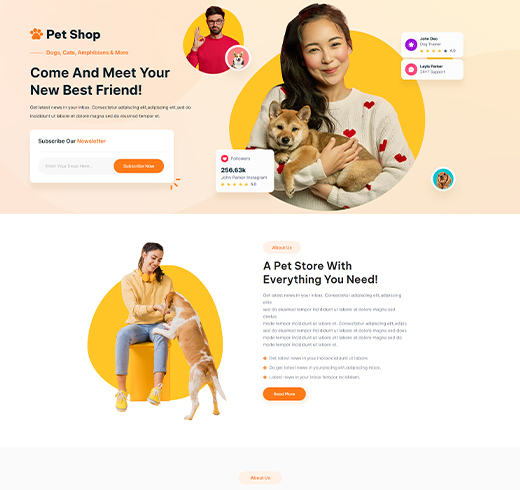 Landing Page