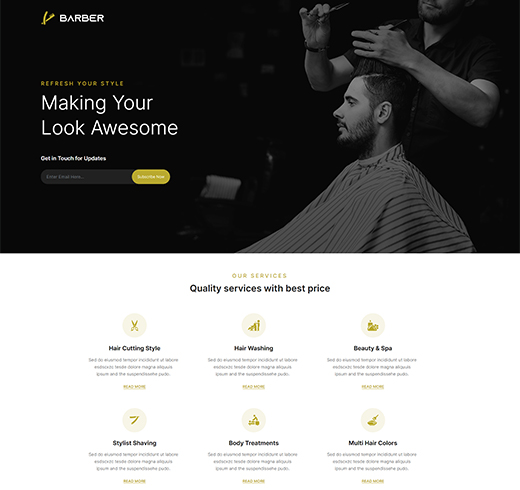 Landing Page