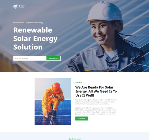 Landing Page