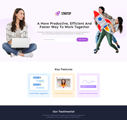 Landing Page
