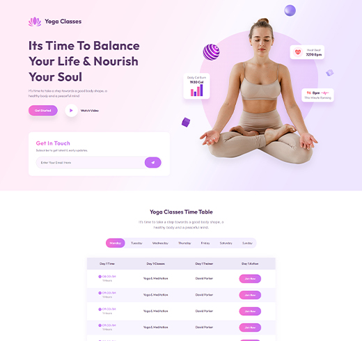 Landing Page