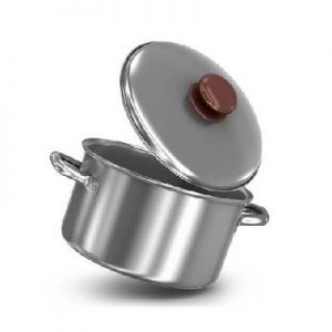 Stainless stockpot