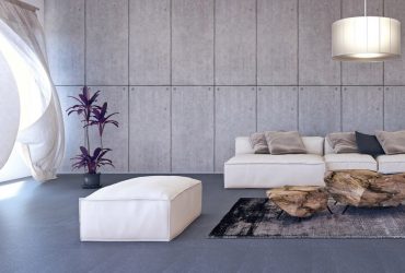 Flooring with marble in duplex house