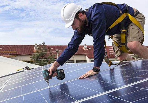 Solar panel repair