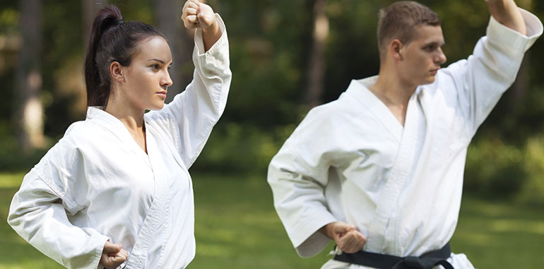 Lain Aber Karate Seminar in Los Angeles