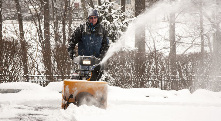 The Mechanism Behind Snow Plowing