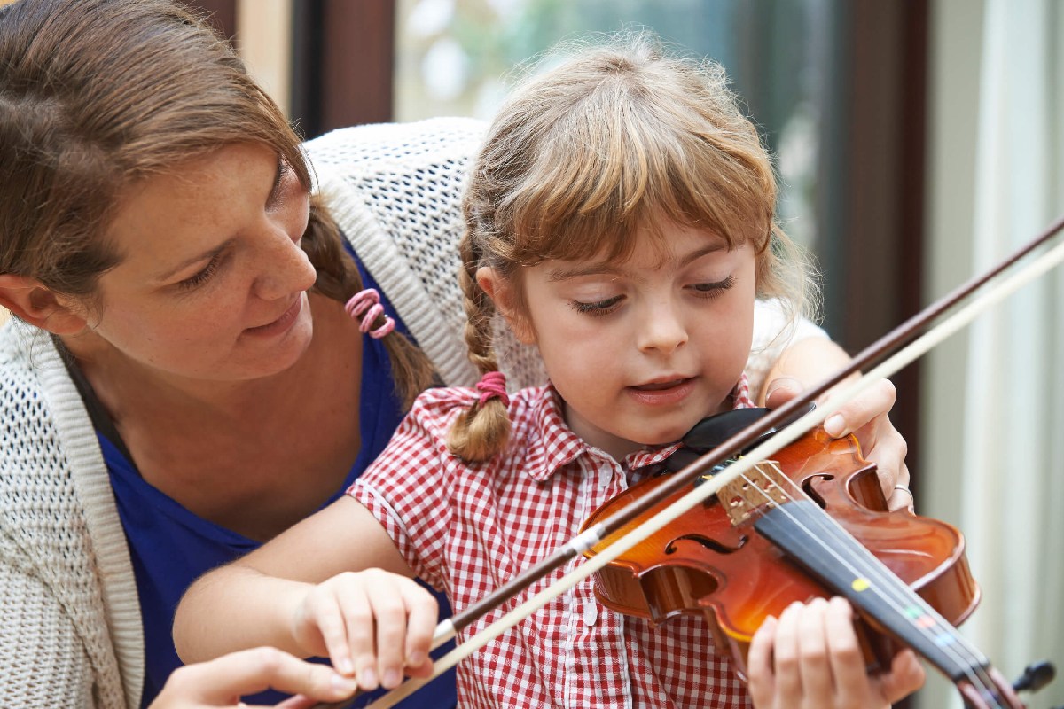We love children and teach them music