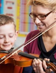 We teach everyone who wants to become a musician