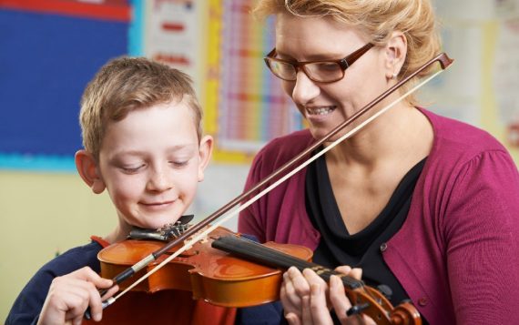 We teach everyone who wants to become a musician