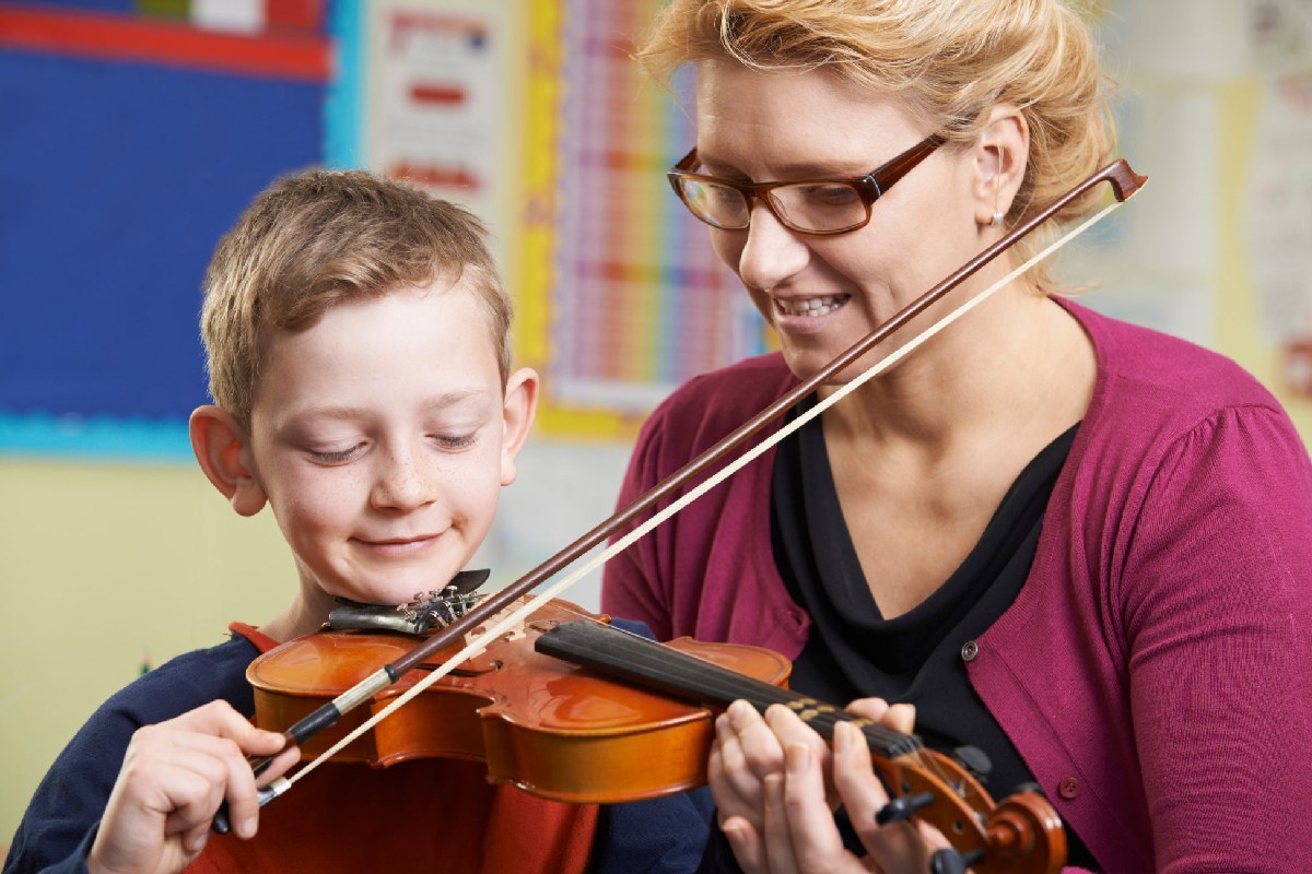 We teach everyone who wants to become a musician