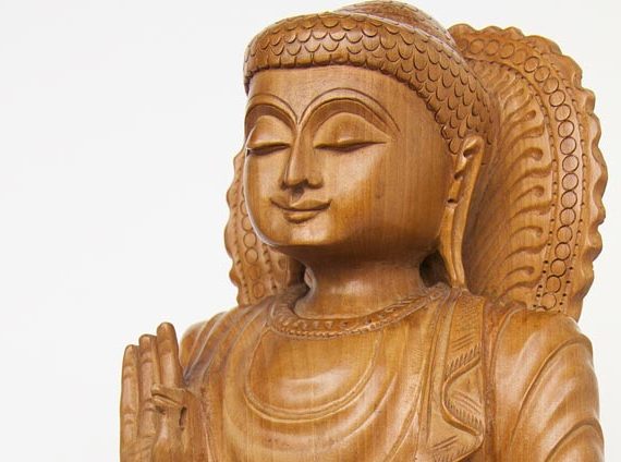 Buddha Smiling Sculpture