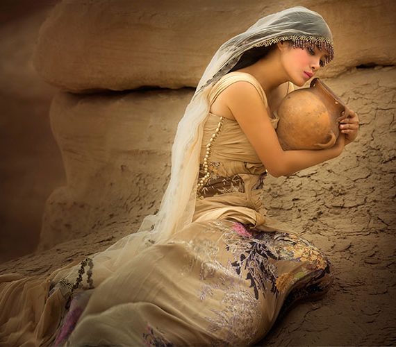 Beautiful women artistic painting