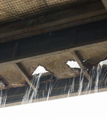 Old Gutter Reparing