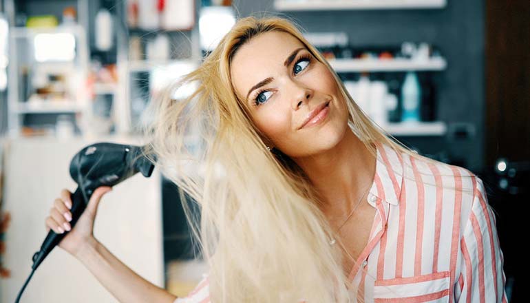 How to Use a Hair-Dryer.