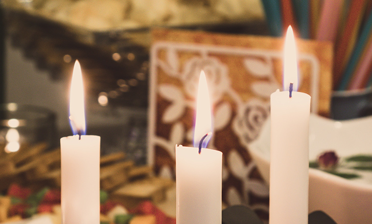 Taper candles