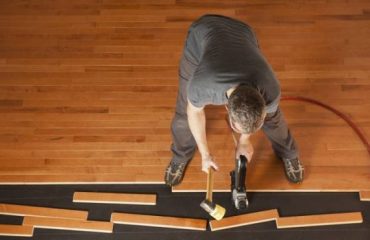 Use Of Sander For A Smooth Finish