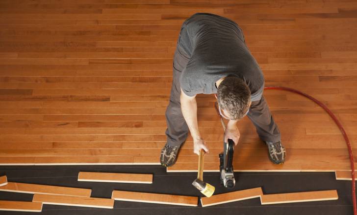Use Of Sander For A Smooth Finish