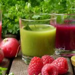 Pomegranate cucumber lemon infused