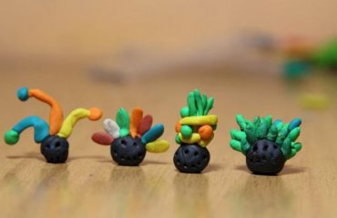 Plasticine molding children’s creativity