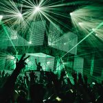 Backstage at coachella